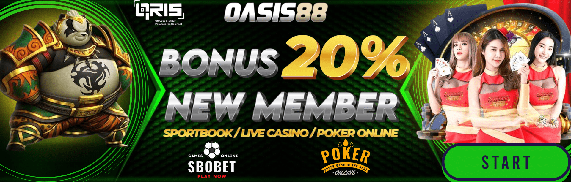 BONUS NEW MEMBER 20% SPORTBOOK