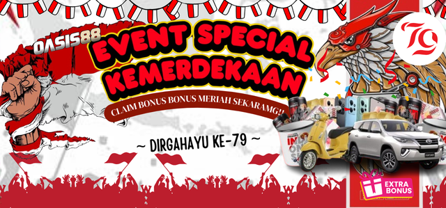 BONUS EVENT KEMERDEKAAN