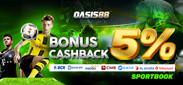 BONUS CASHBACK 5% SPORTBOOK